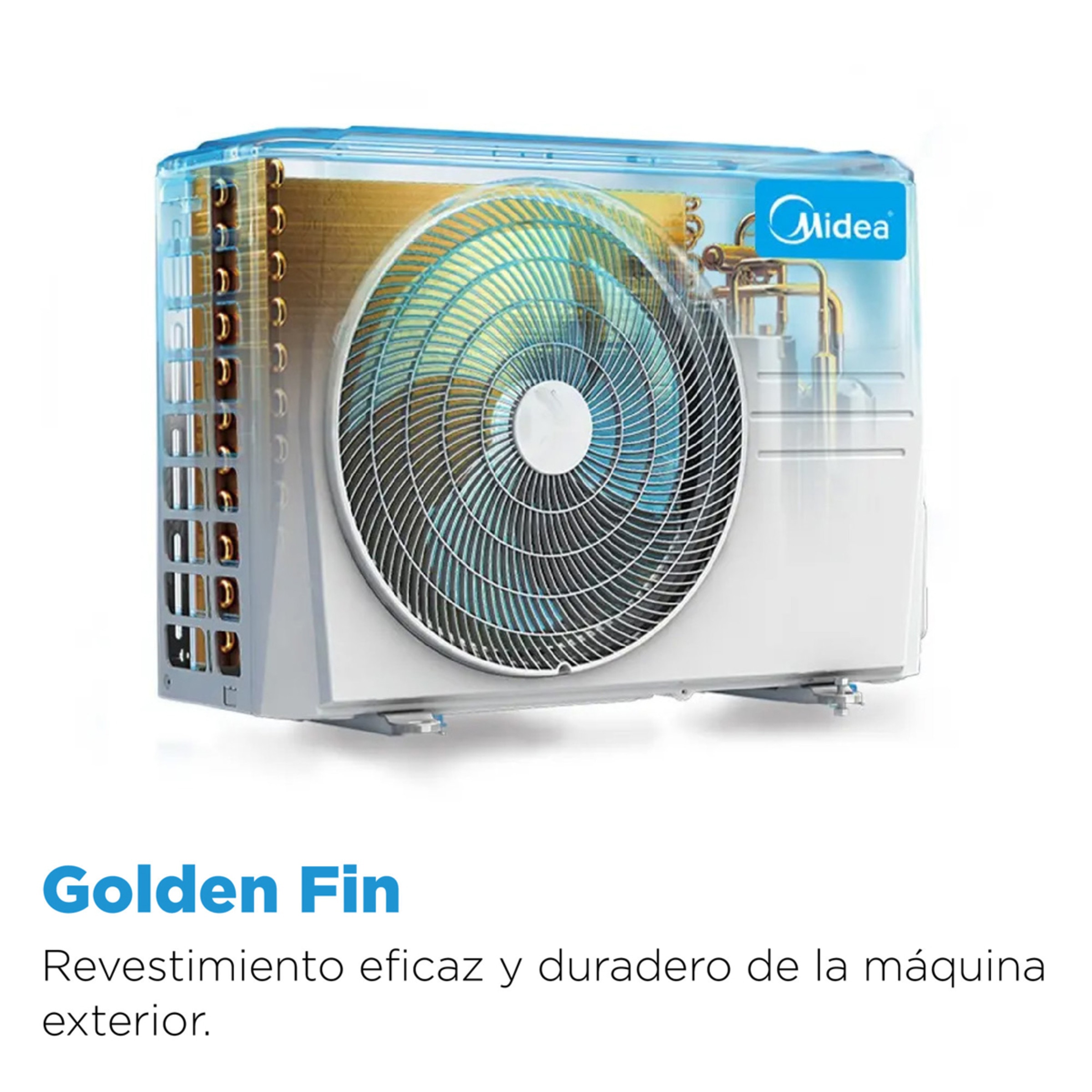 Aire acondicionado Split 1x1 Midea Inverter 2.270 Frig/h y 2.520 Kcal/h - LITE 26(09)N8-2 Blanco-19