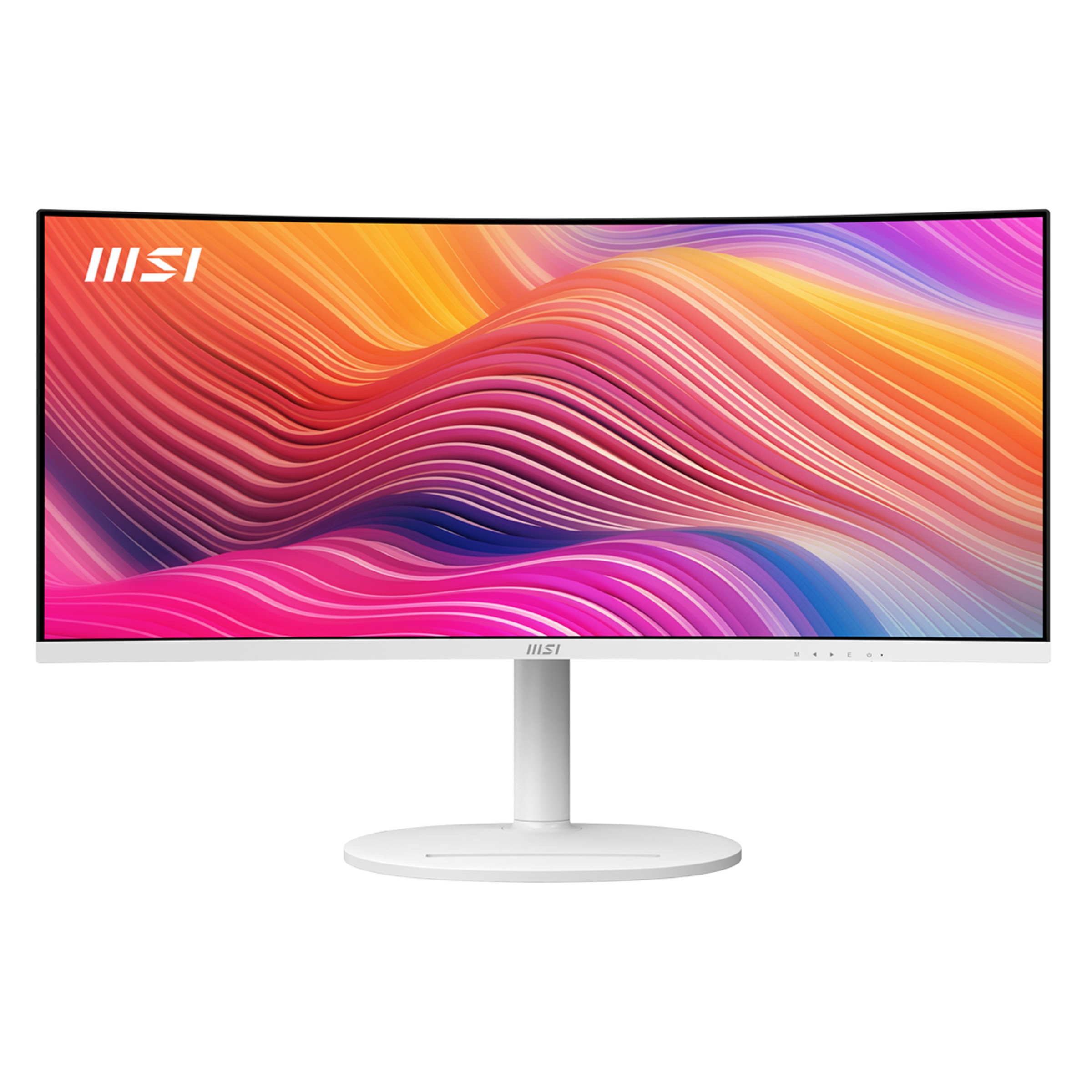 Monitor PC curvo 86,3cm (34") MSI Modern MD342CQPW, 120 Hz, UWQHD Blanco-1