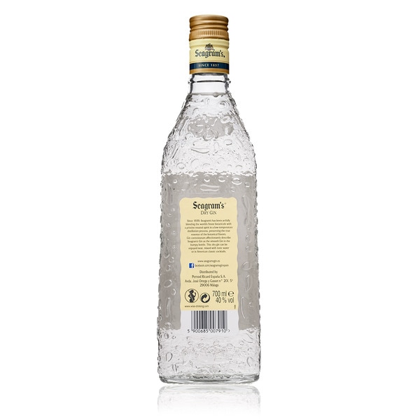 Dry Gin bottle 70 cl
