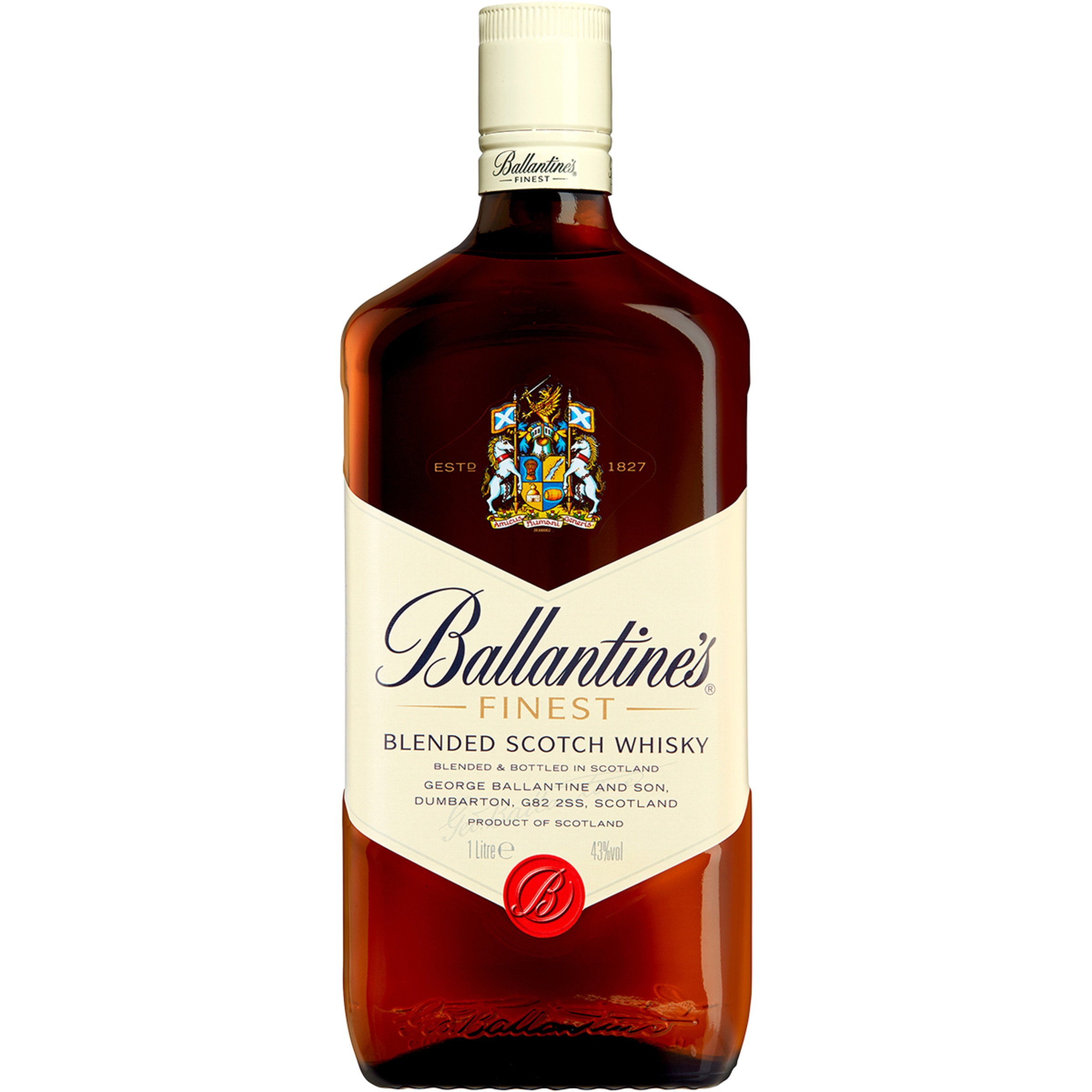 Finest whisky escocés botella 1 l