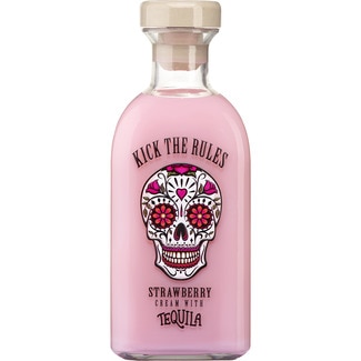 licor de crema de fresas con tequila botella 70 cl - Kick The Rules