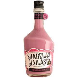 crema de nube de fresa botella 70 cl - Habelas Hailas