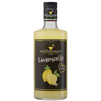 licor limoncello botella 70 cl - Del Mediterraneo