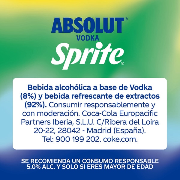 Wodka mit Sprite Dose 25 cl