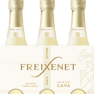 Mini Nevada cava semiseco pack 3X20 cl estuche 60 cl - Freixenet
