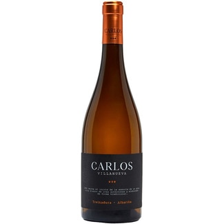 vino blanco DO Ribeiro botella 75 cl - Carlos Villanueva