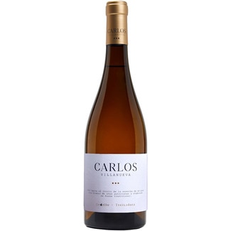 vino blanco godello DO Ribeiro botella 75 cl - Carlos Villanueva