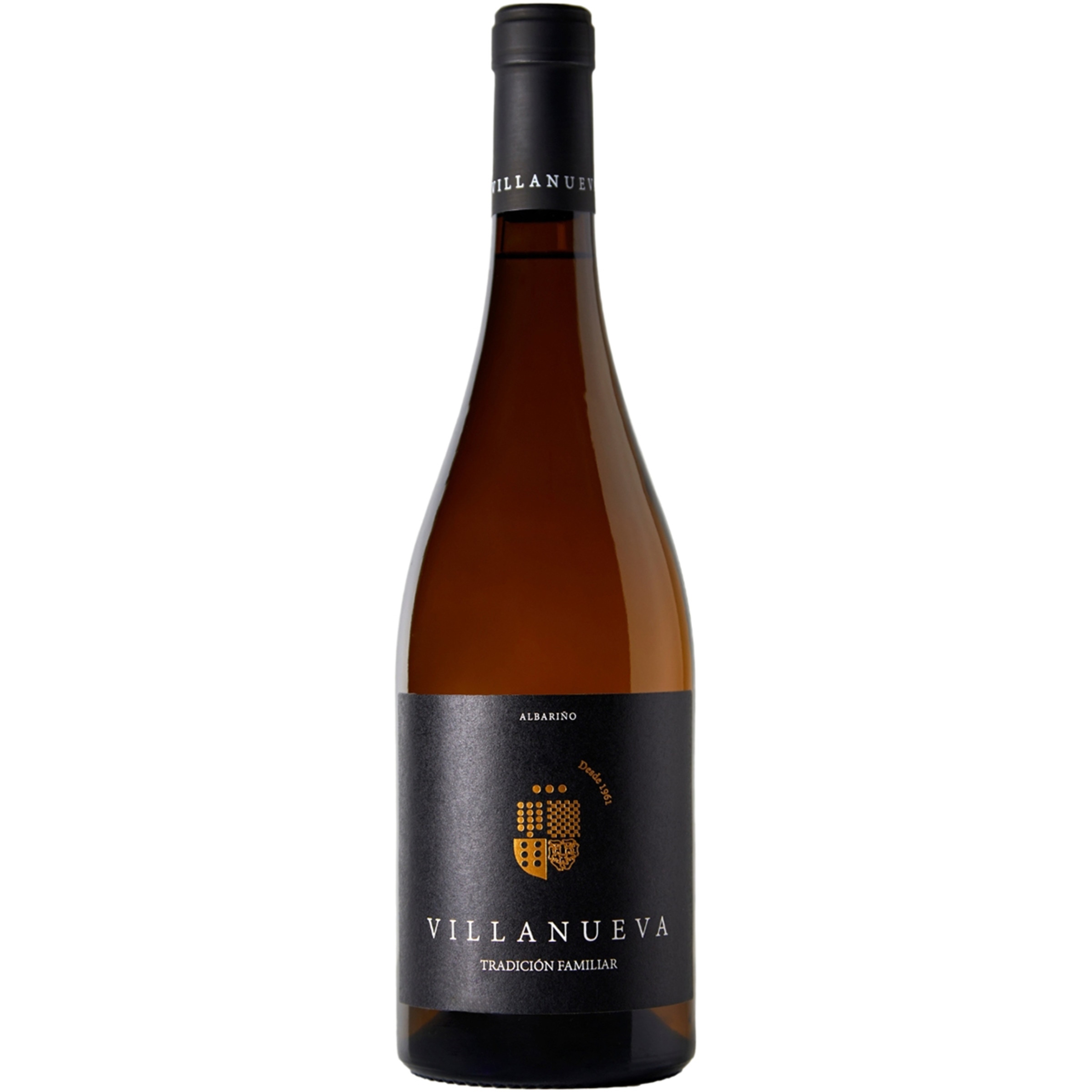 vino blanco albariño DO Rías Baixas botella 75 cl