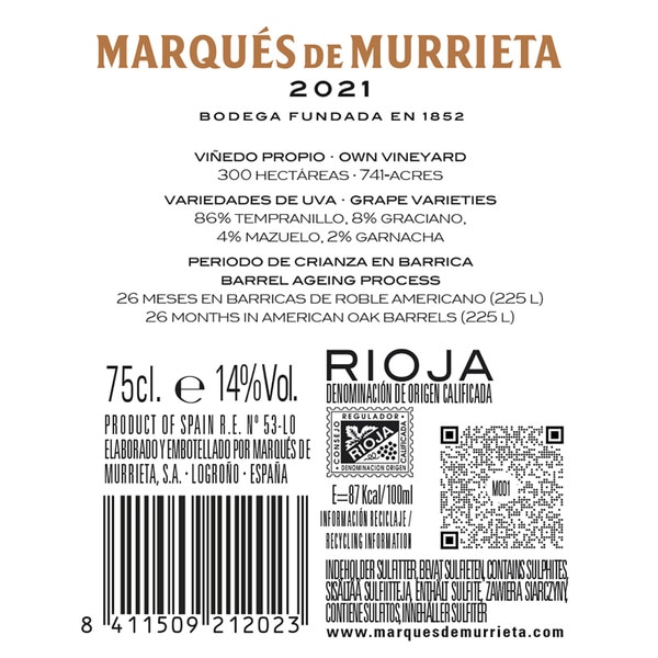 Rotwein Reserva DOCa Rioja Schachtel mit 2 Flaschen Flaschen 75 cl