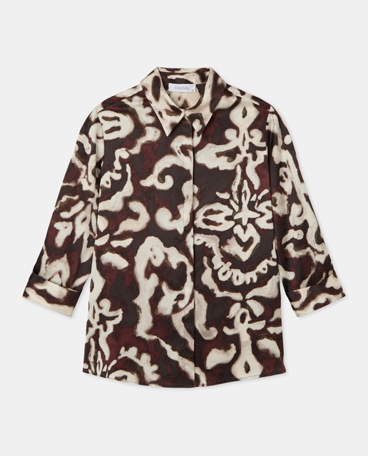 Imagem 0 de Camisa de Cetim Estampada