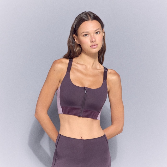 Imagem 0 de Top de Training de Mulher com Fecho de Correr