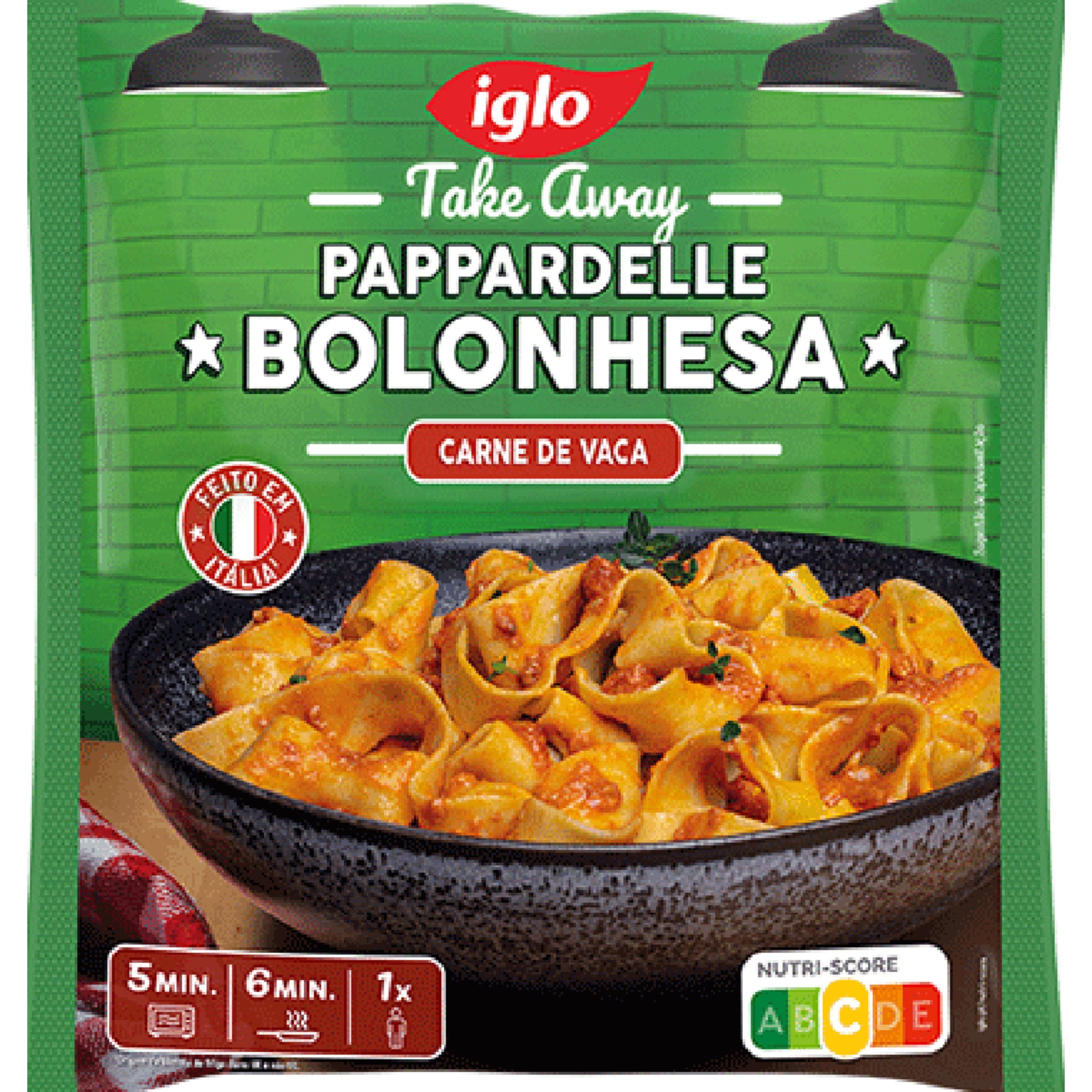 Pappardelle Bolonhesa embalagem 300 g