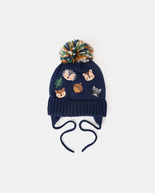 Imagem 0 de Gorro de Bebé com Fantasia de Animais do Bosque