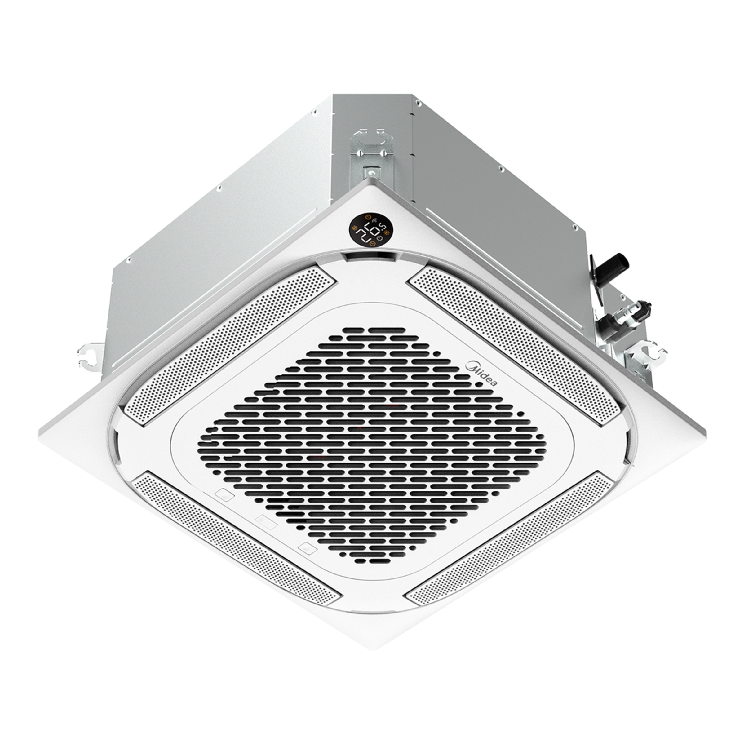 Imagen 0 de Aire acondicionado cassette Midea Inverter con 3.027,2 Frig/h y 3.276,6 Kcal/h, Monofásico - MCAU-35(12)N8Q-2