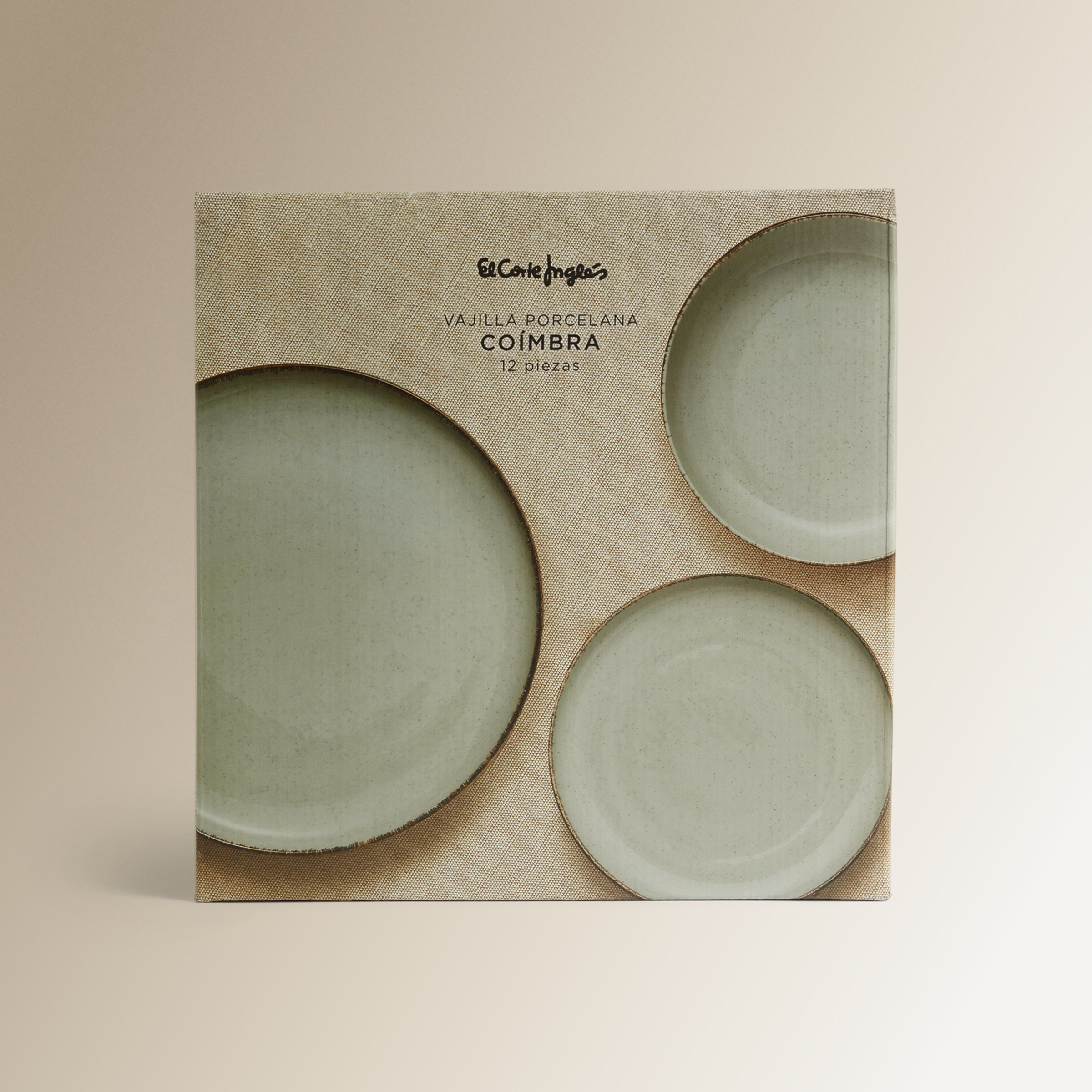 Serviço de Mesa de 12 Peças Coimbra - Verde Verde Água-5