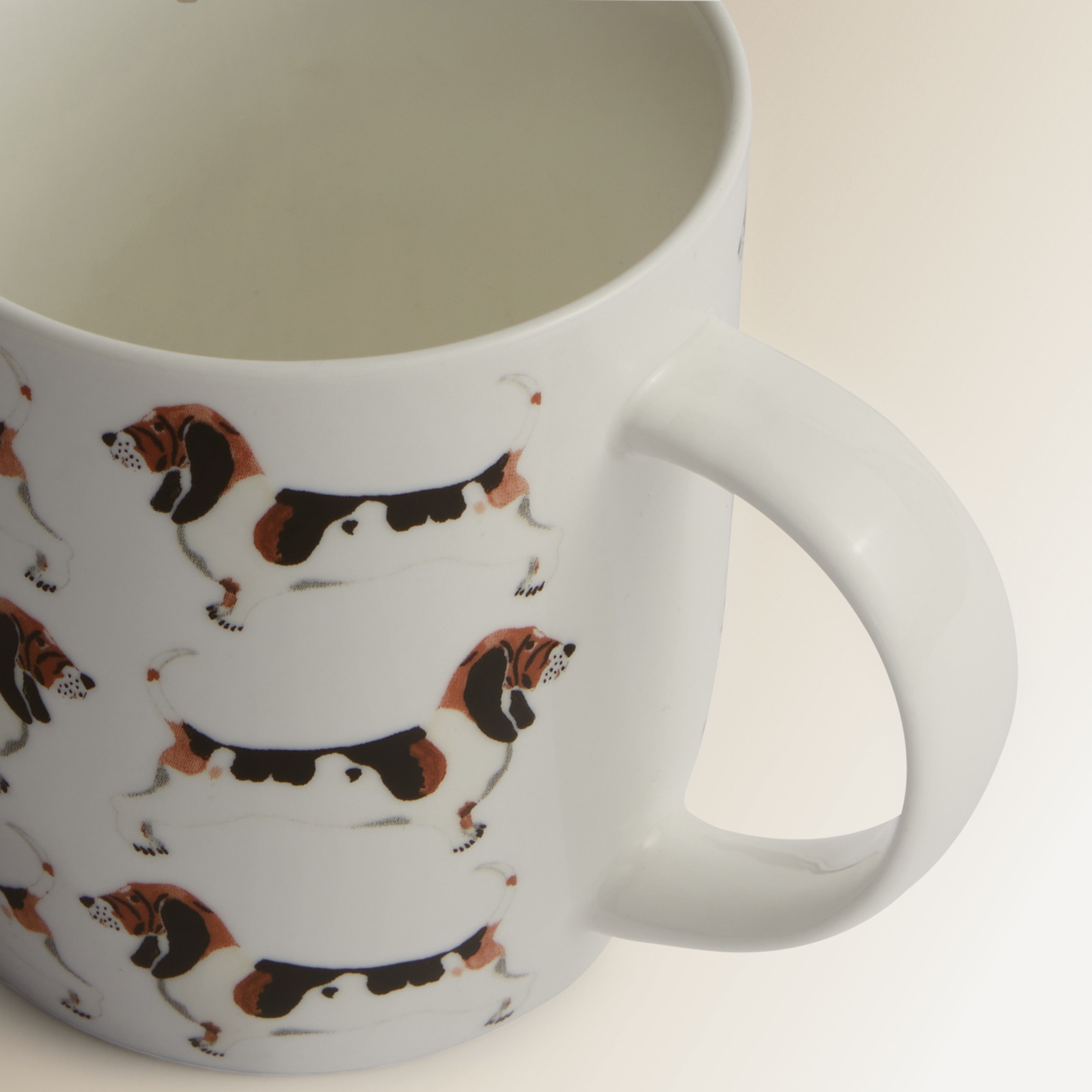 Caneca salsicha Cães El Corte Inglés Branco-2