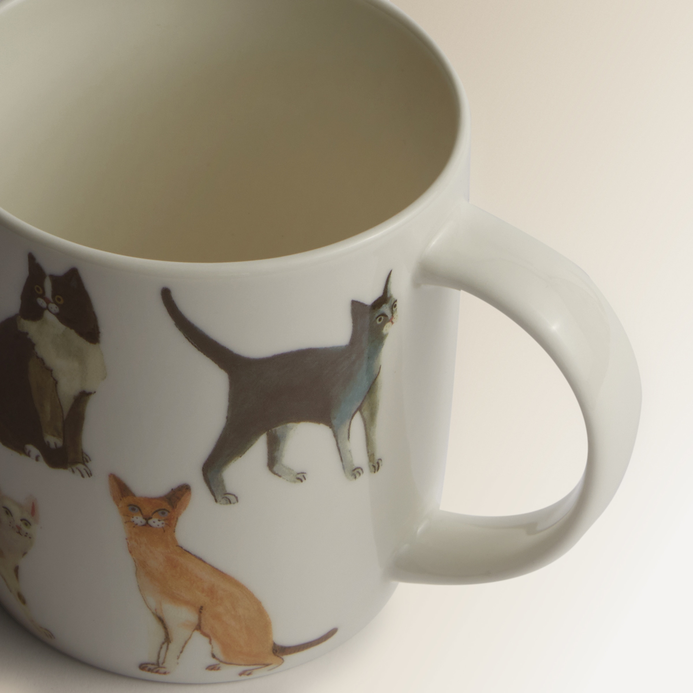 Caneca Gatos Multicolor-4