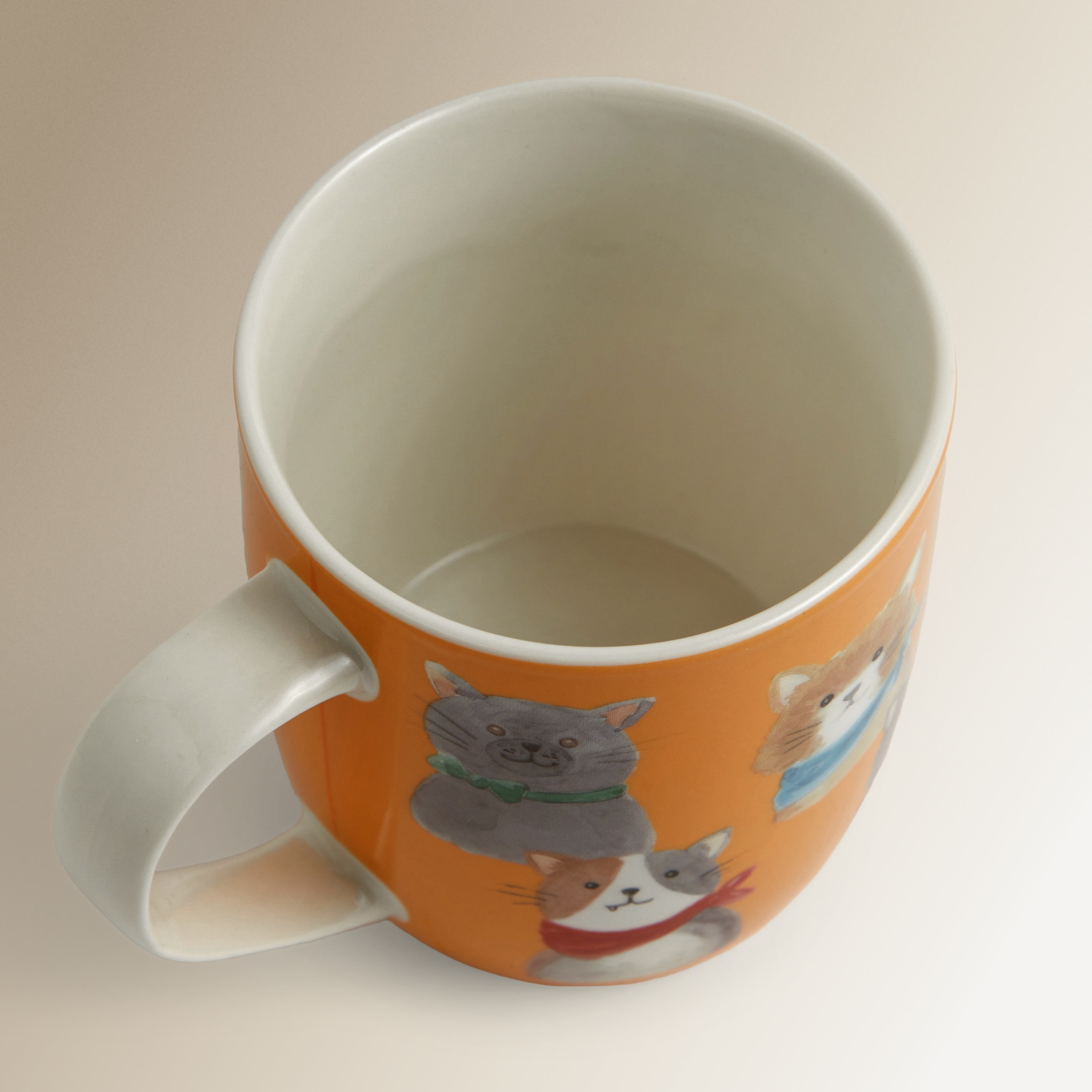 Taza mug gato Doggy El Corte Inglés Amarillo-3