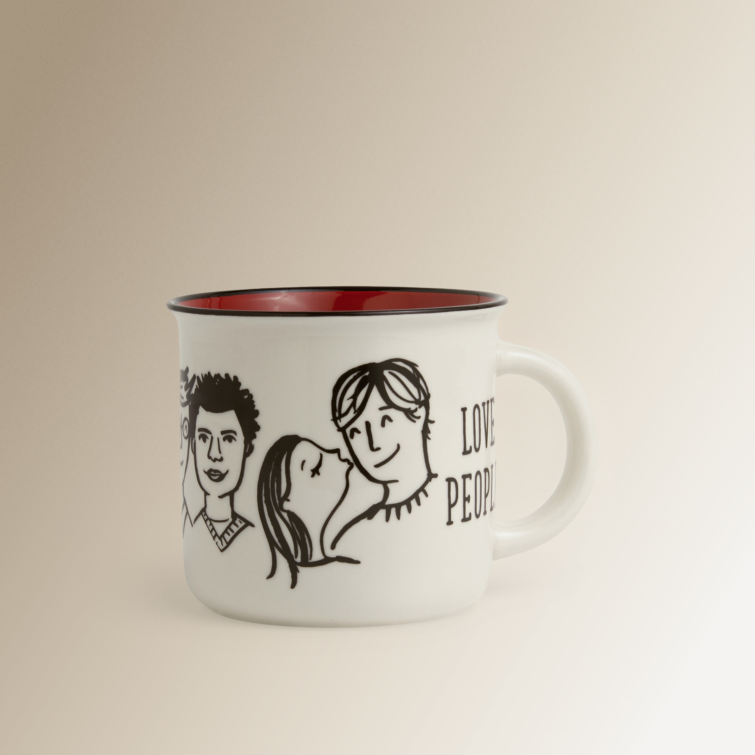 Caneca Love People Branco-1