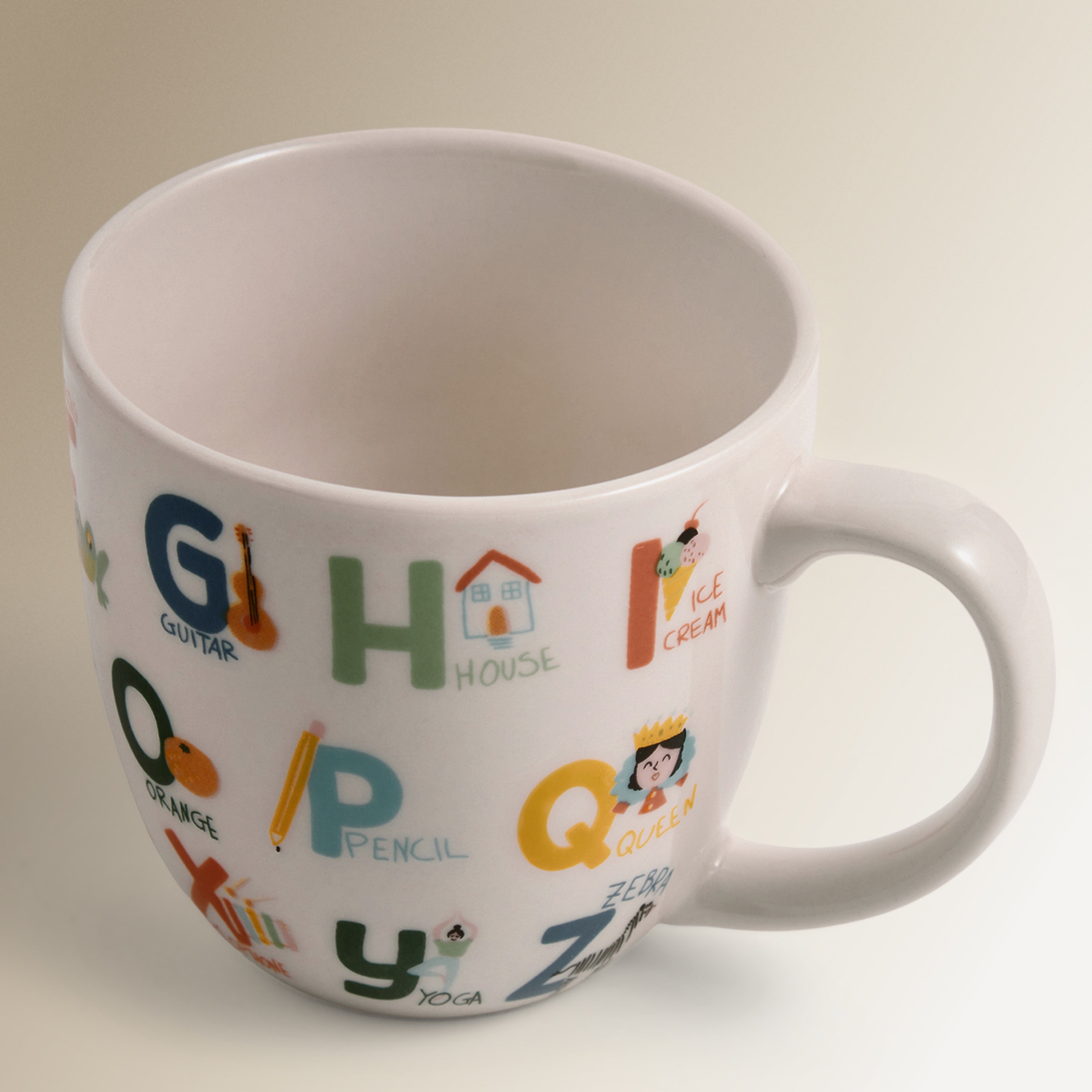 Caneca Alphabet Mini Home Multicolor-3