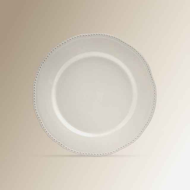 Imagen 0 de Plato llano blanco Sofía El Corte Inglés