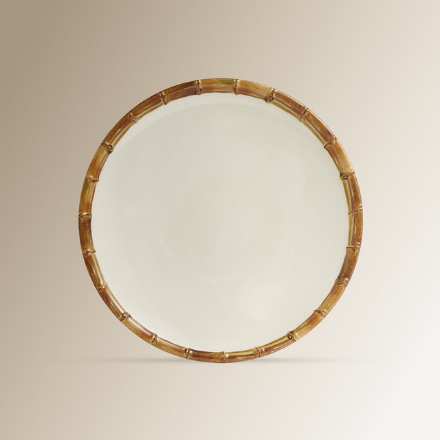 Imagen 0 de Plato llano de melamina Bambú El Corte Inglés