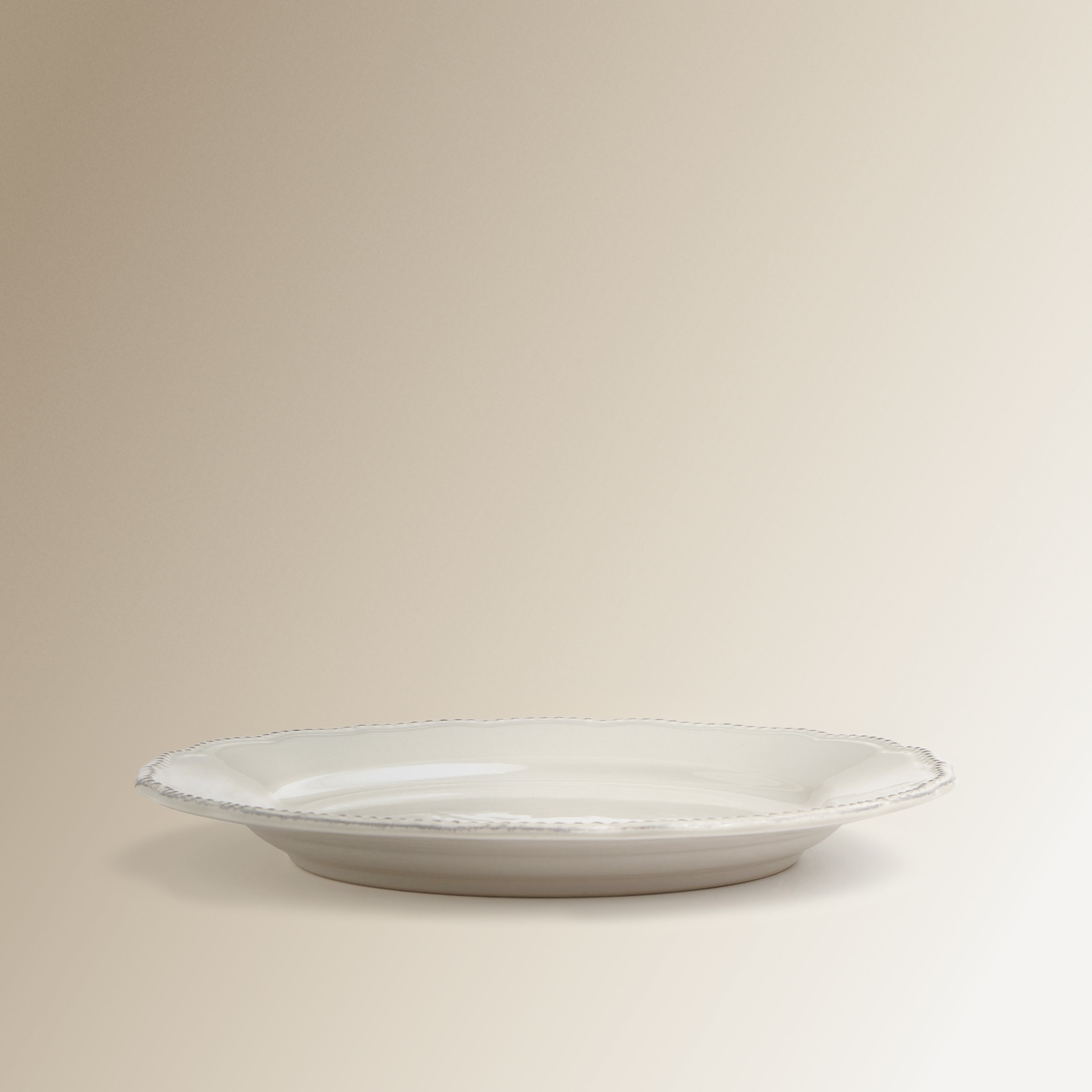 Prato de Sobremesa Sofía - Branco Branco-3