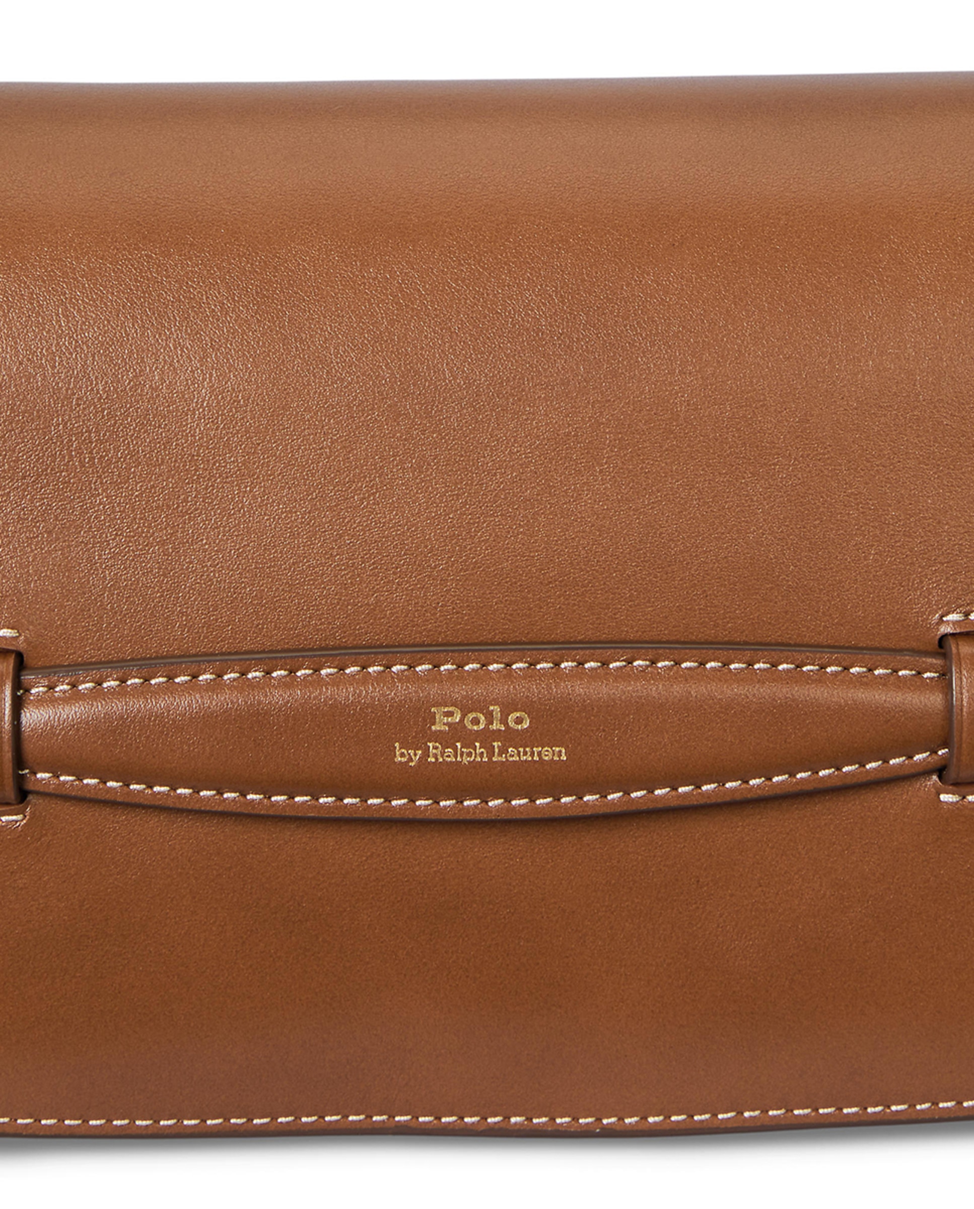 Mala de Mão em Pele com Alça Castanho-6