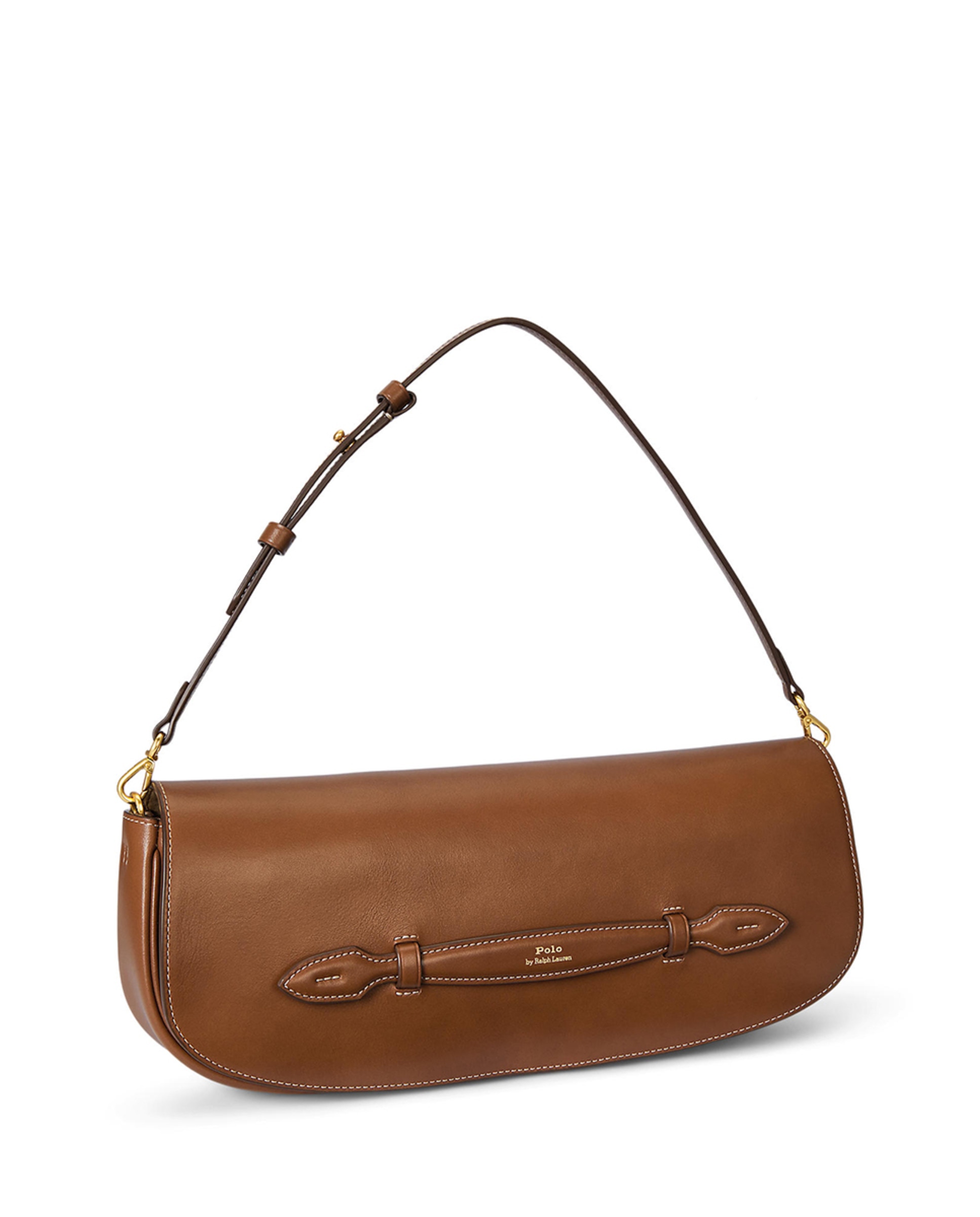 Mala de Mão em Pele com Alça Castanho-3