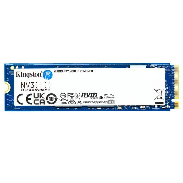 Imagem 0 de Disco Rígido Interno SSD M.2 2280 Kingston NV3 1TB 3D NAND NVMe PCIe Gen 4.0x4