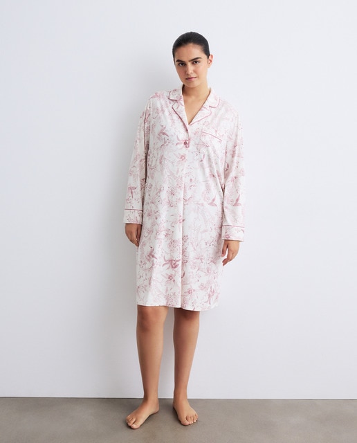 Imagem 0 de Camisa de Dormir Estampada