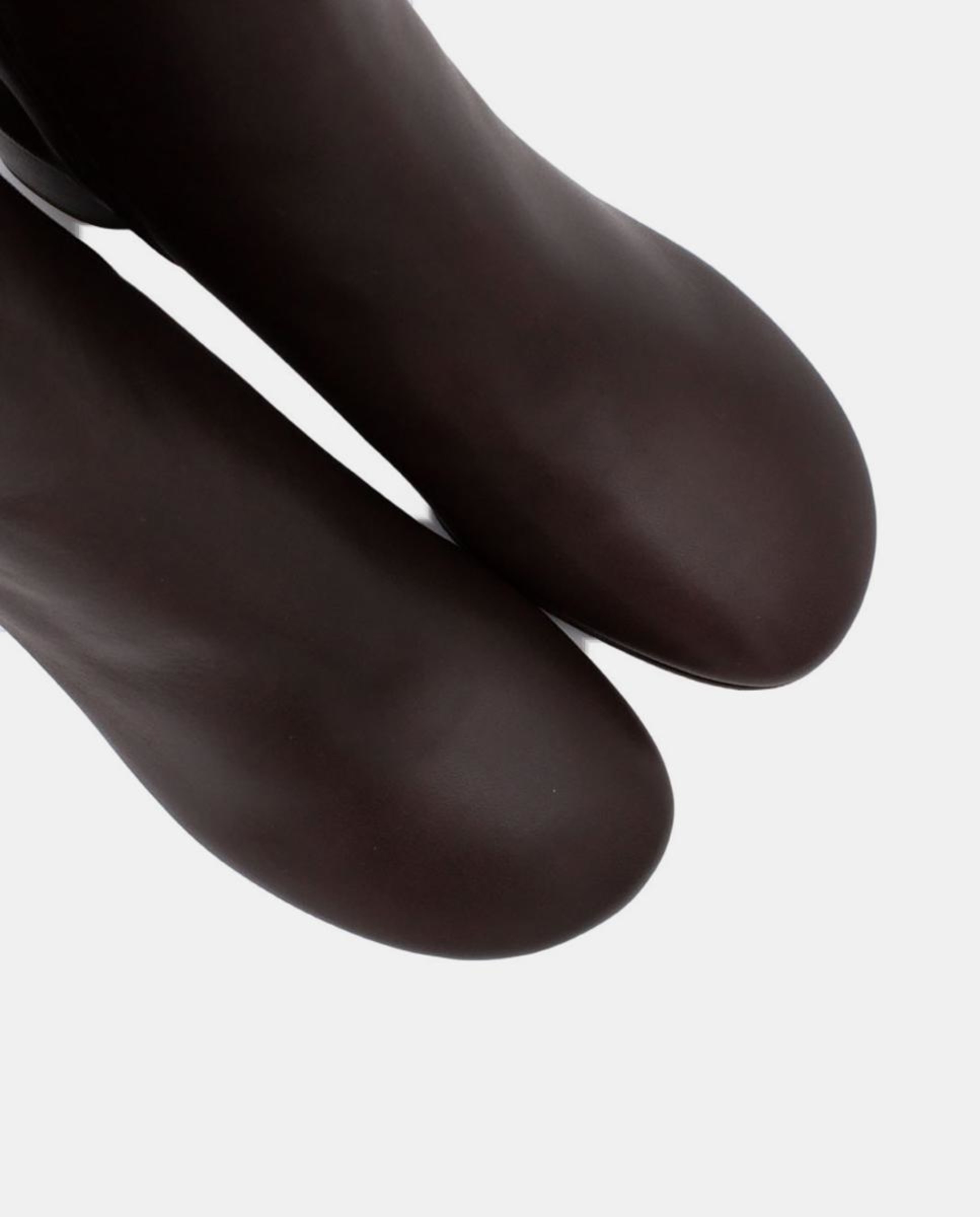 Botins com tacão Castanho-escuro-4