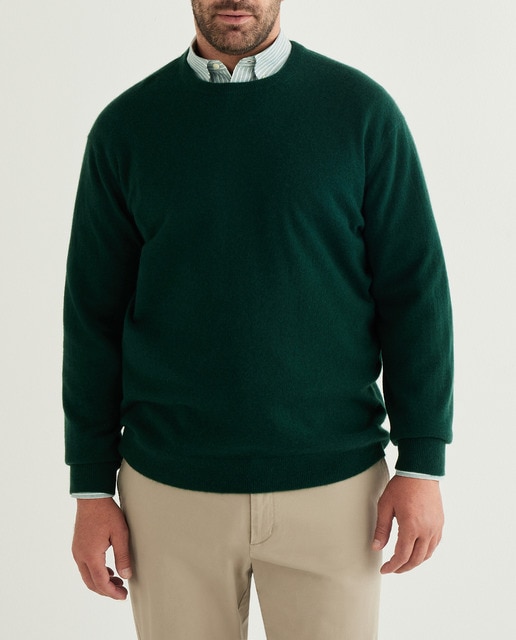 Imagen 0 de Jersey de hombre en liso cuello redondo tallas grandes