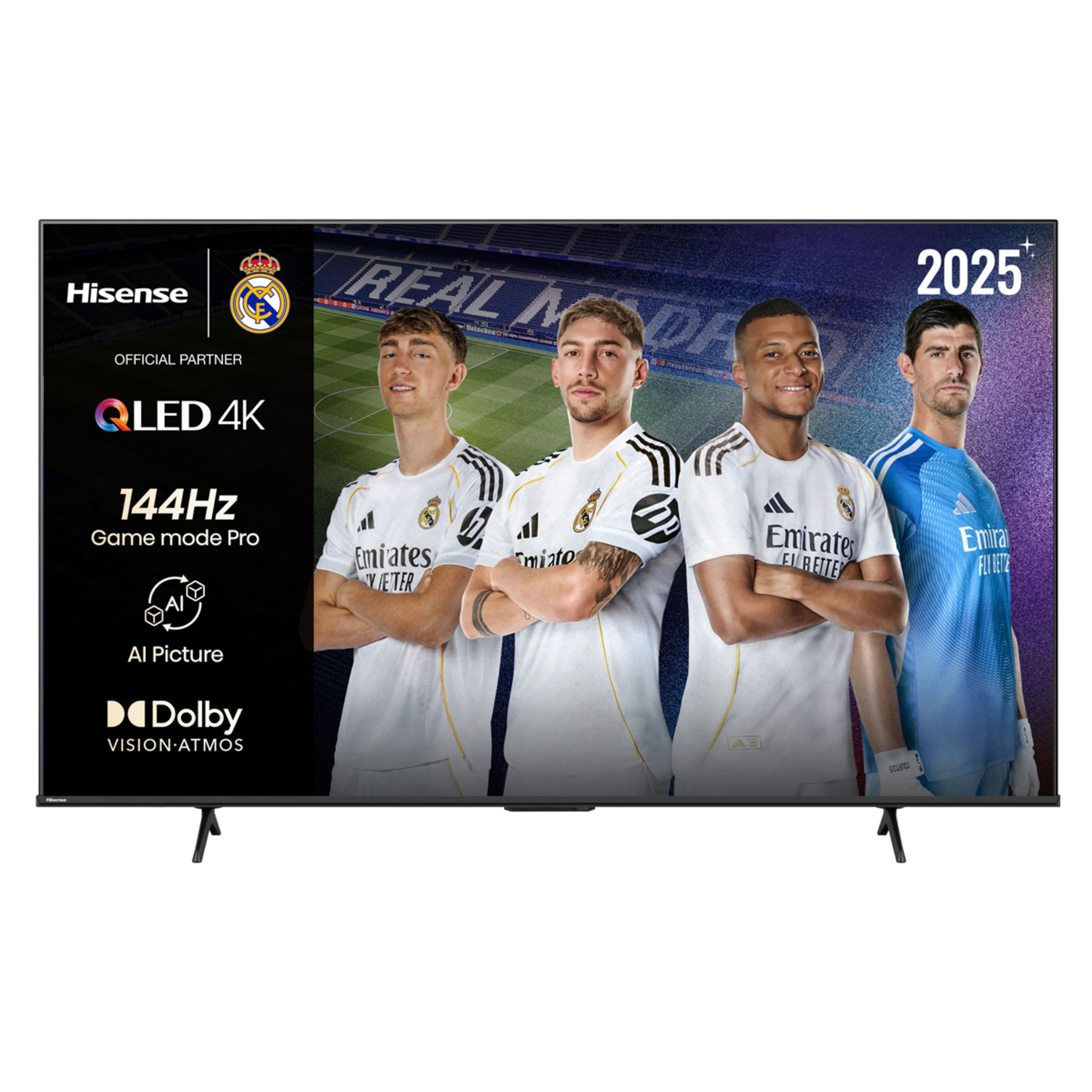 TV QLED 215 cm (85") Hisense 85E7Q Pro, UHD 4K, Smart TV Gris carbón-1