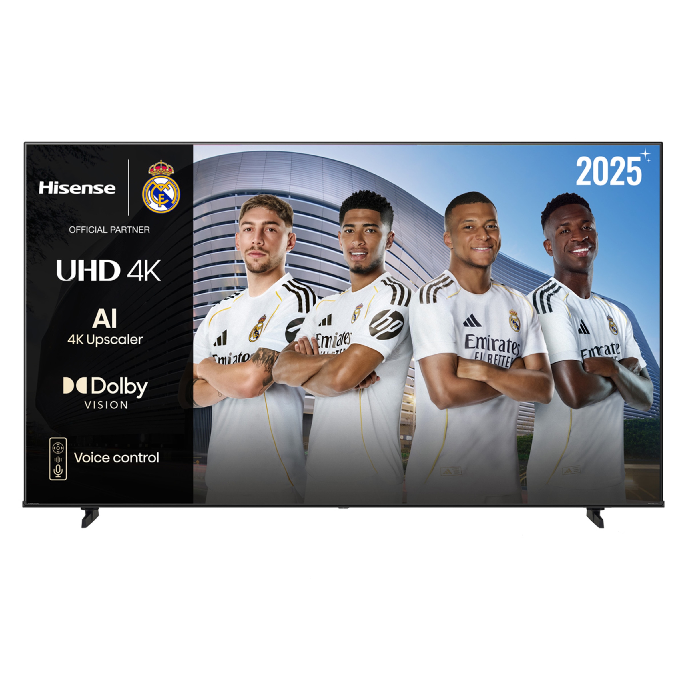 TV LED 215 cm (85") Hisense 85A6Q, UHD 4K, Smart TV Negro-1