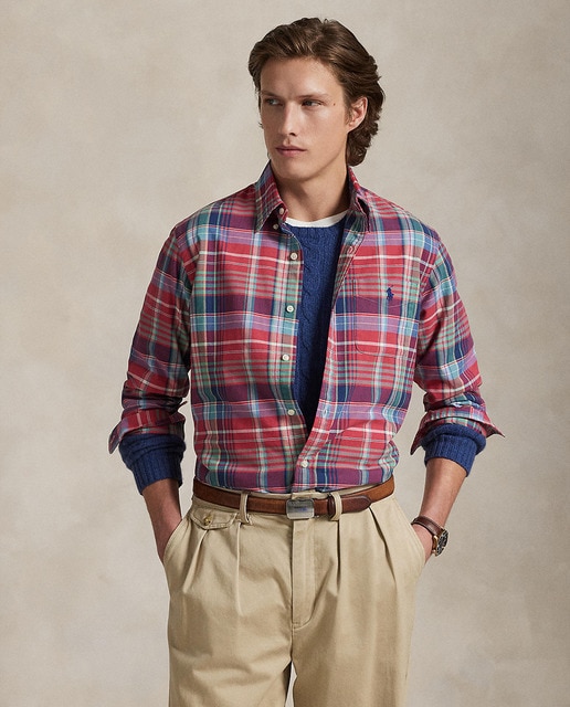 Imagem 0 de Camisa Oxford de Algodão Regular Fit