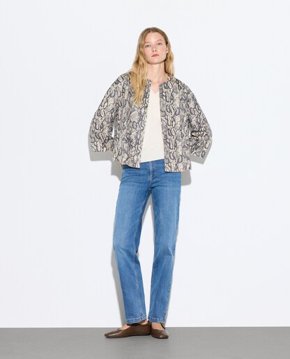 Imagen 0 de Chaqueta estampada de mujer