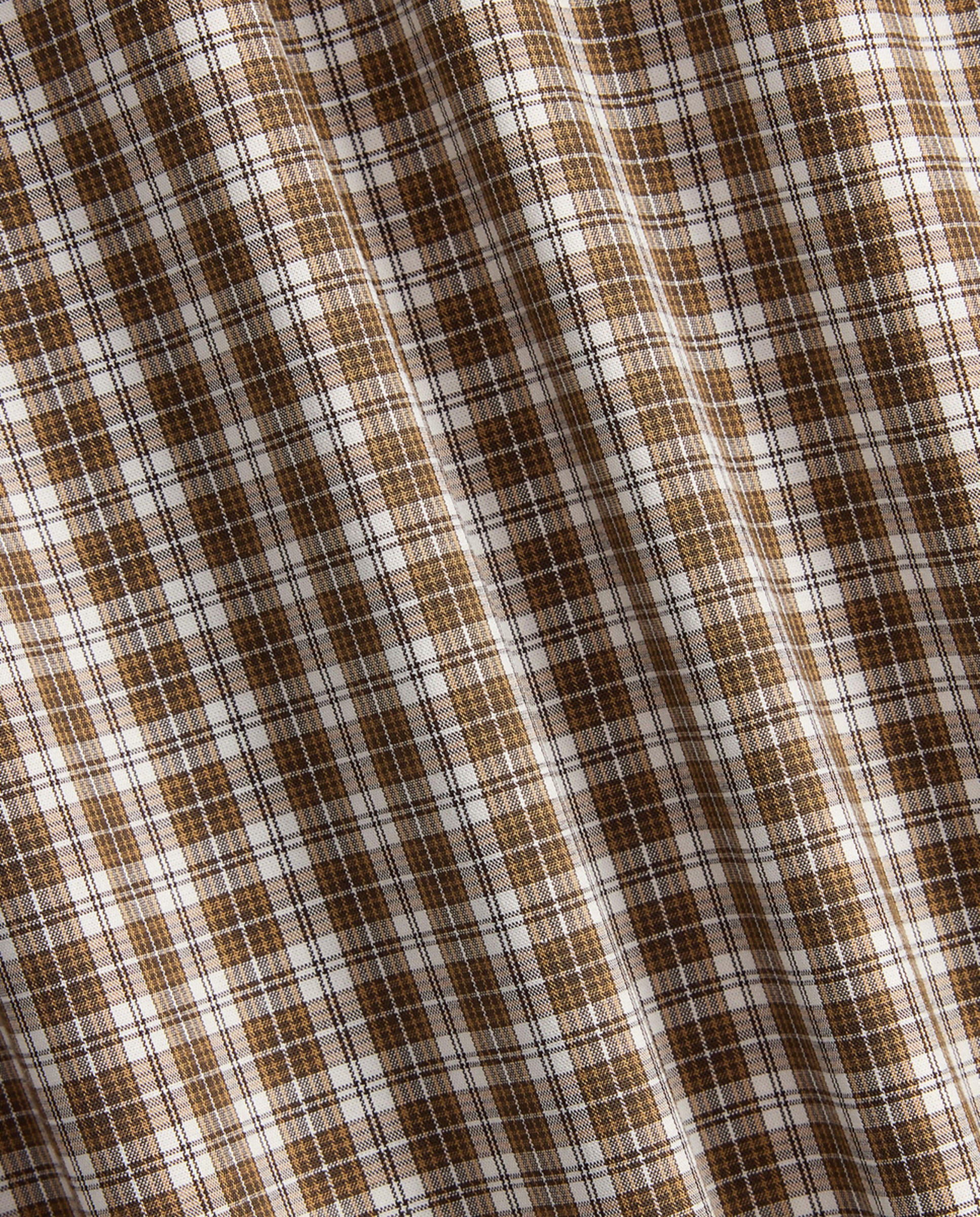 Camisa de Popelina Elástica Classic Fit Tamanhos Grandes Castanho taupe-4