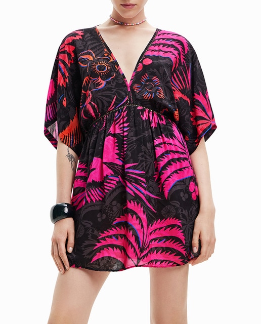 Imagen 0 de Vestido túnica tropical