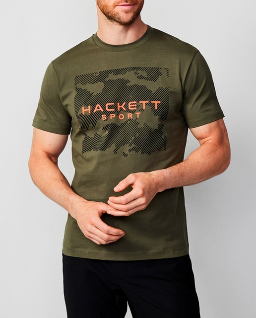 Imagen 0 de Camiseta de hombre con gráfico camo tallas grandes