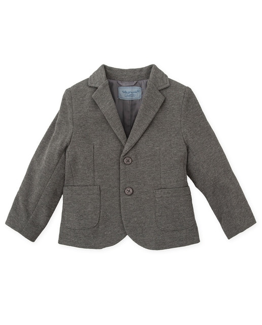 Imagen 0 de Americana de bebé niño con bolsillos y cierre de botones