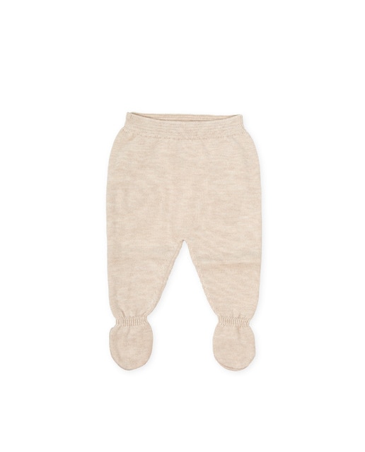 Imagen 0 de Polaina de bebé niño tricot en tejido liso