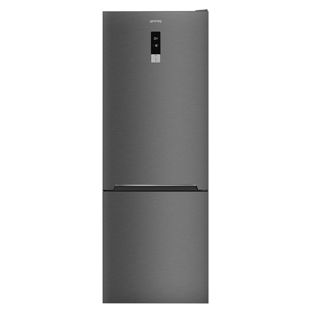 Imagen 0 de Frigorífico Combi Smeg Total No Frost, 481 litros, Dark Grey Inox look, apertura a la derecha - FC48KDND