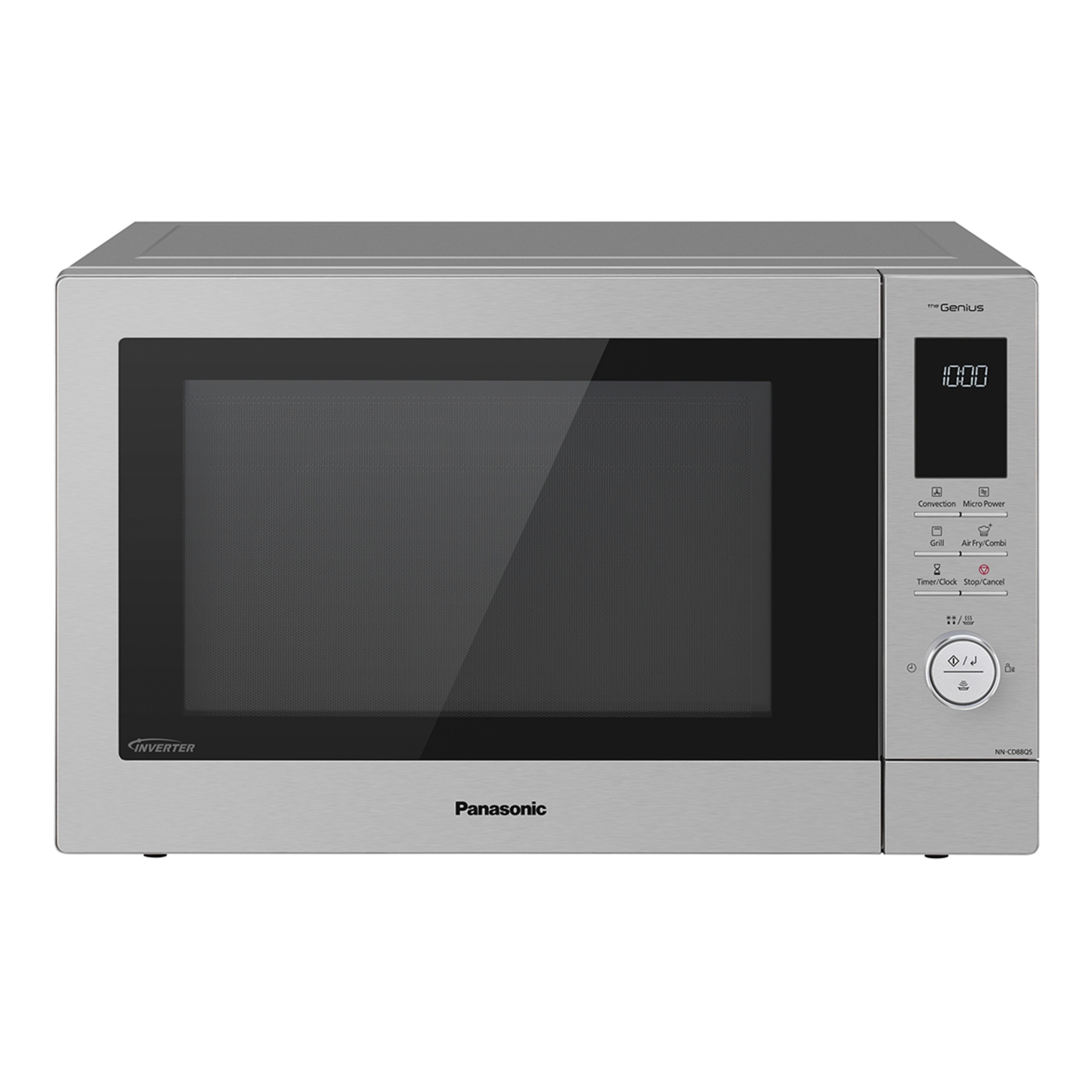 Imagen 0 de Microondas  Panasonic 34 litros con grill y Airfry - NN-CD88QSEPG