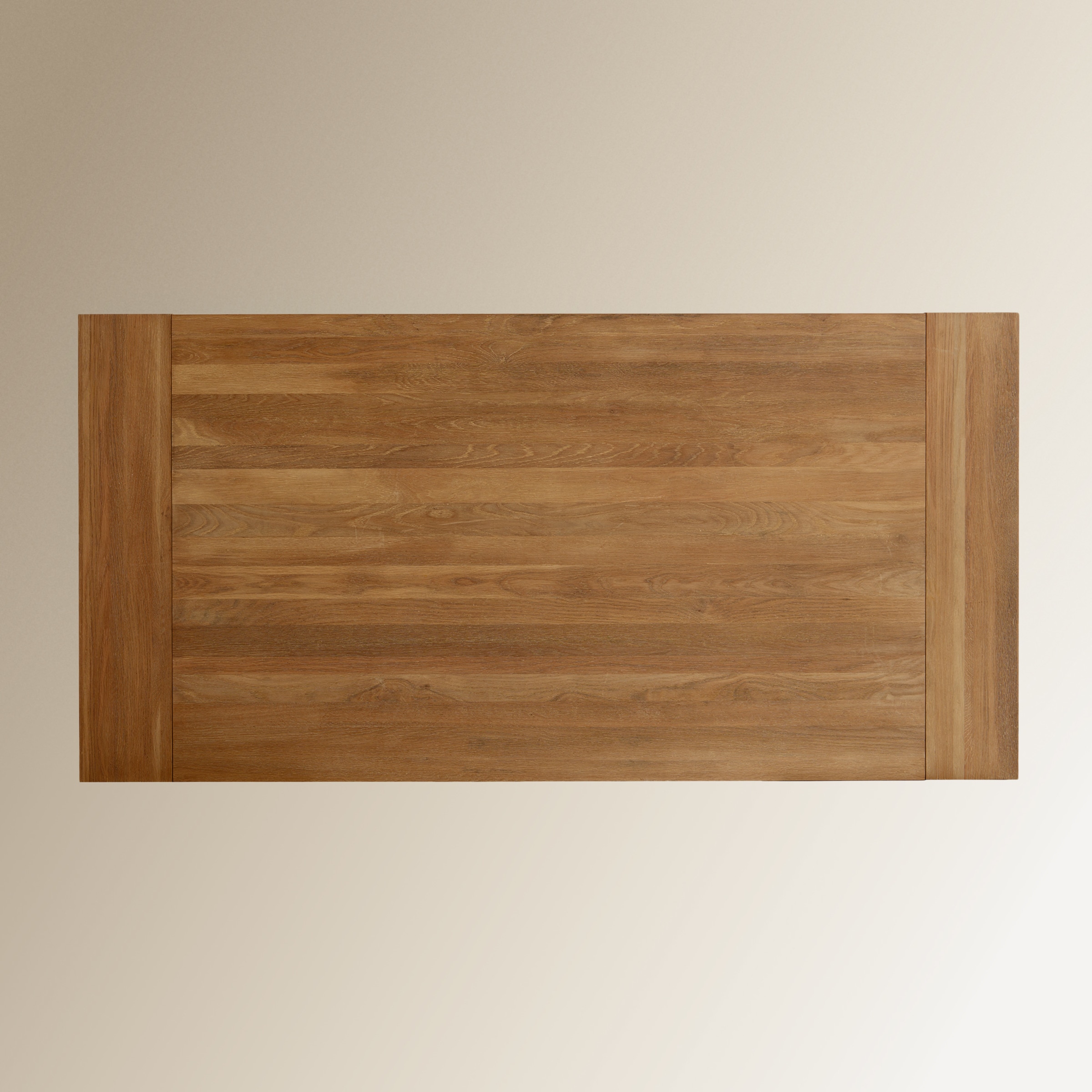 Mesa de Sala de Refeições Extensível de Carvalho Vintage Natural-5