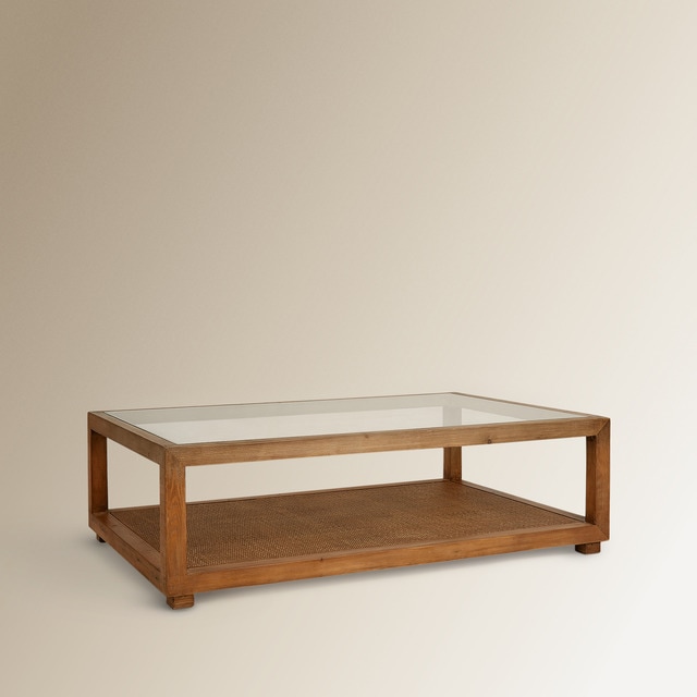 Imagen 0 de Mesa de centro de madera de pino reciclado Manado El Corte Inglés
