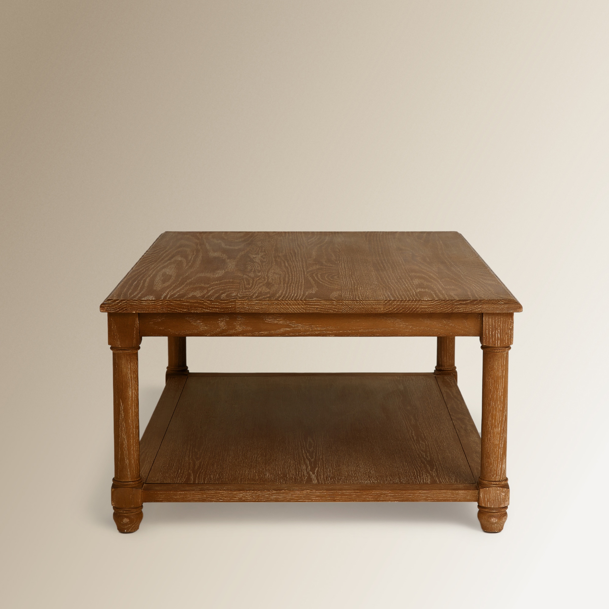 Mesa de Centro de Carvalho Vintage Natural-4