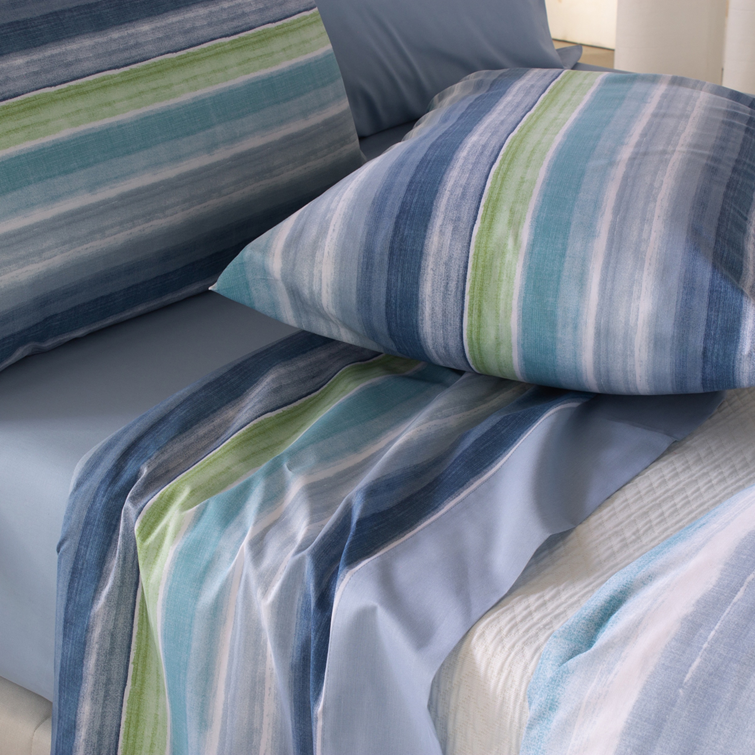 Conjunto de Lençóis de Algodão Willey Multicolor-4