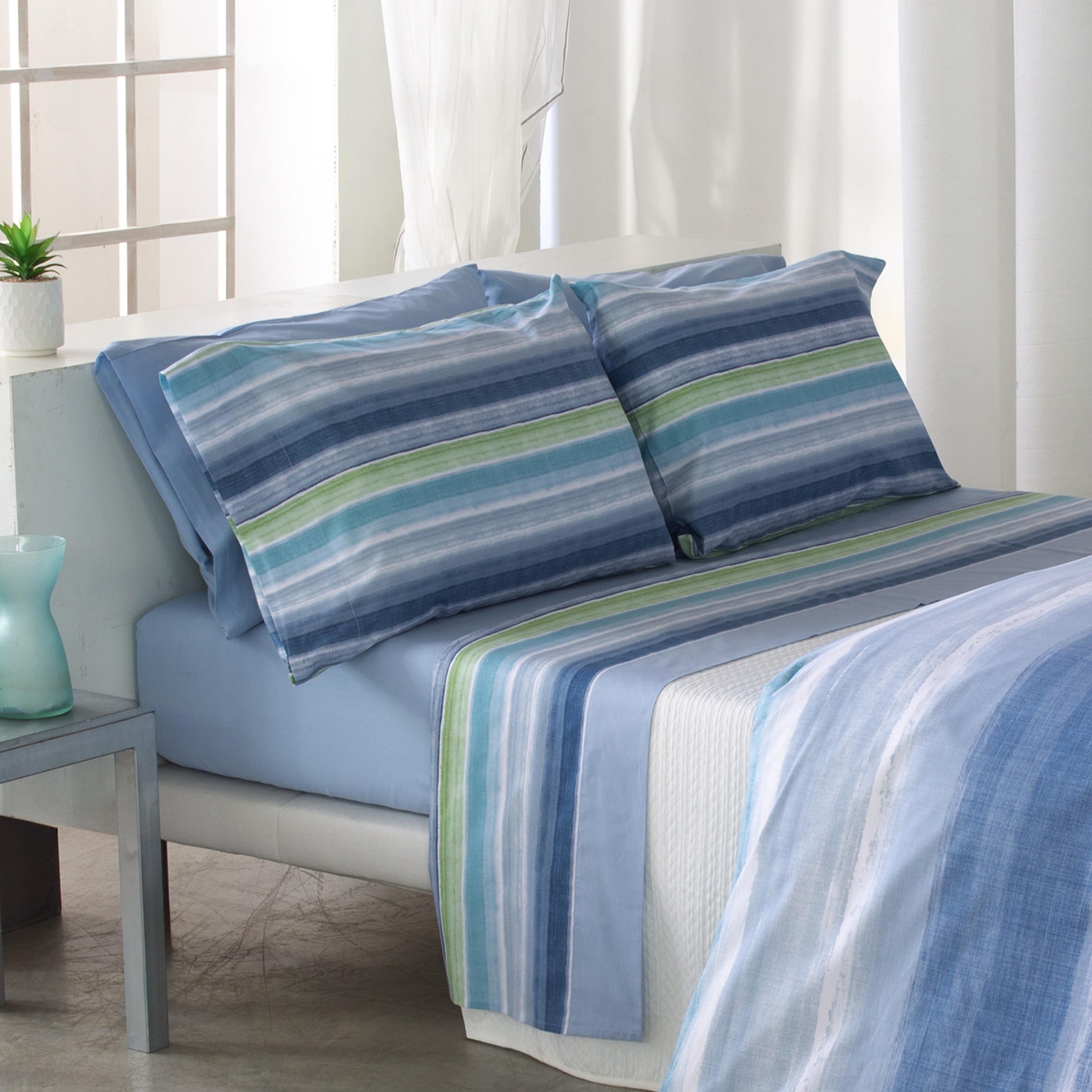 Conjunto de Lençóis de Algodão Willey Multicolor-1