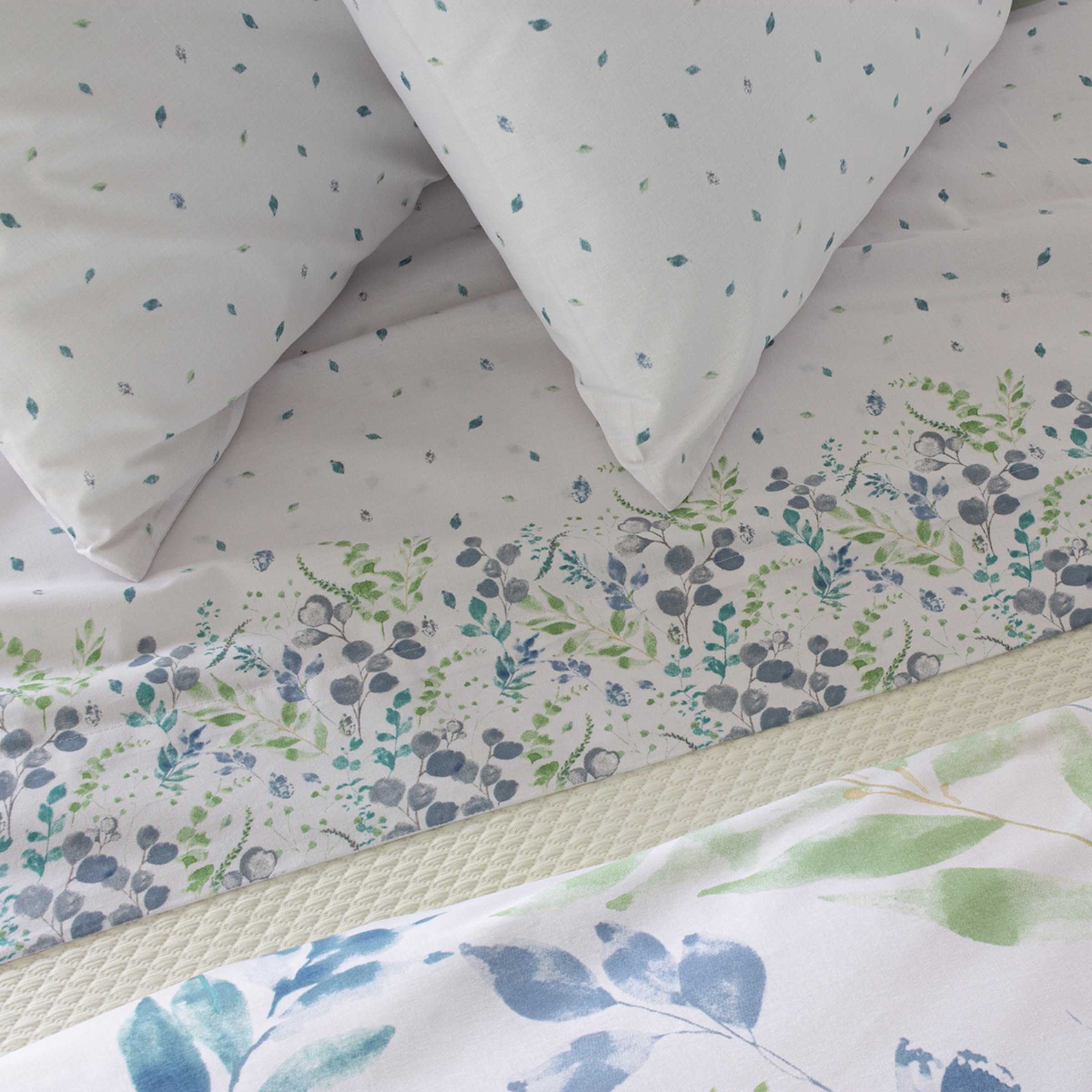 Conjunto de Lençóis de Algodão Blois Multicolor-5